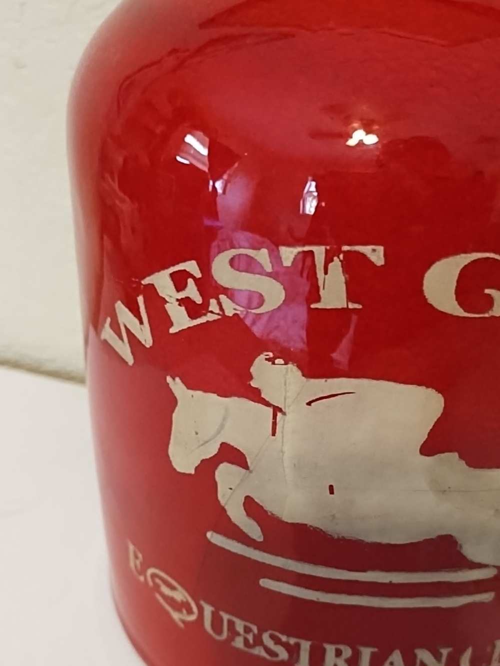 West Gates Equestrian Center Red Terracotta Jug - Picture 2 of 11